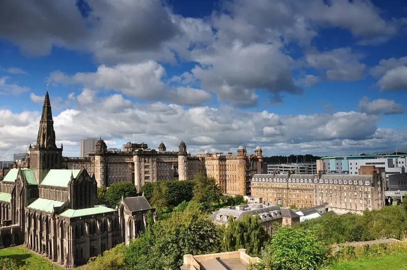 Przechowalnia bagażu Dworzec Kolejowy Glasgow